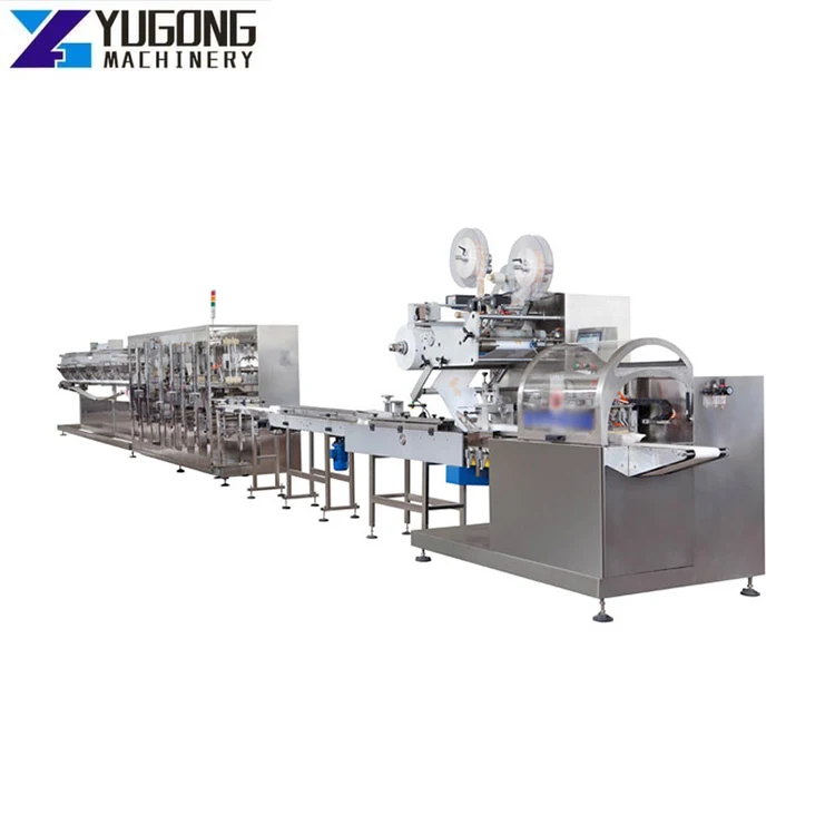 YG Wet Wipes Making Machine Production Line Baby Wet Towel Tissue Making Wet Wipes Machine Non Woven Fabric Rewinding Machine