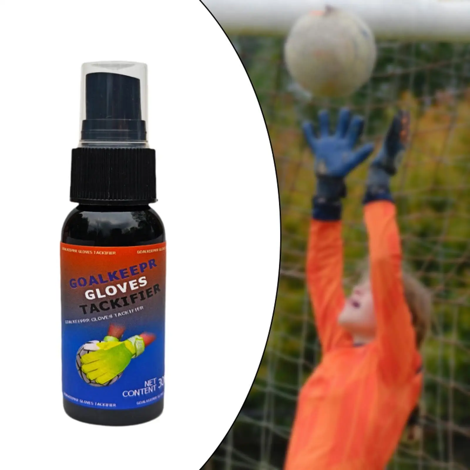 Football Sport Grips Spray Gear Soccer Firm Grip Sticky Equipment Protection Spray Goalkeeper Firm Grip Enhance Sticky Accessory