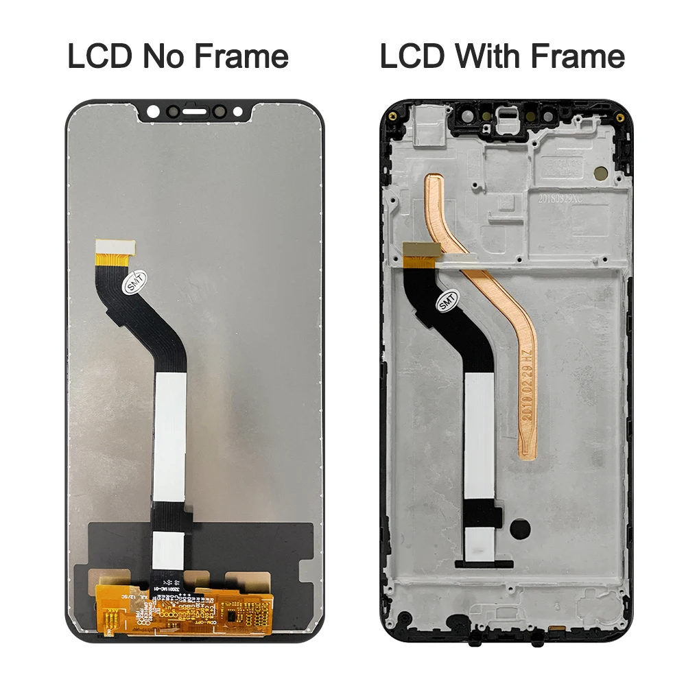 Ensemble écran tactile LCD de remplacement, 6.18 pouces, avec châssis, pour Xiaomi Pocophone F1, original, qualité AAA