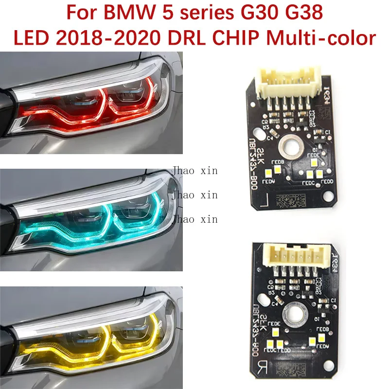 

Angel Eye Car Headlights DRL CHIP For BMW 5 Series G30 G38 LED 2018-2020 Ballast Module Chip Multi-color 63117214939 63117214940
