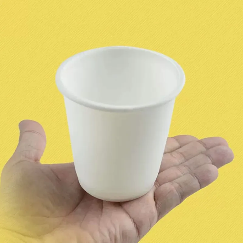 Latex Paper Cup Magic Tricks Appearing Cup From Empty Hand Super Realistic Cups Close Up Stage Illusion Gimmick Mentalism Prop