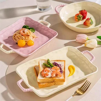 सिरेमिक सलाद प्लेटें - 12 इंच, सुशी, ऐपेटाइज़र, केक, रसोई सजावट के लिए चीनी मिट्टी की प्लेटें 8 best sales प्लेटें सिरेमिक - №8