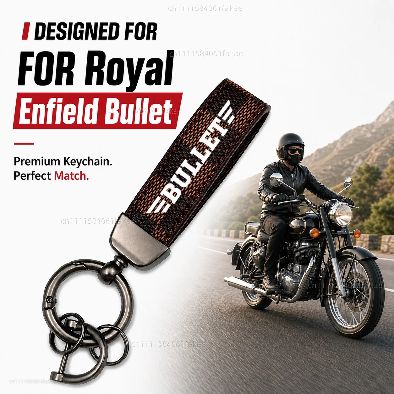 

FOR Royal Enfield Bullet 350 500 2007-2026 Motorcycle Keychain Custom Logo Gift for Rider Men Women