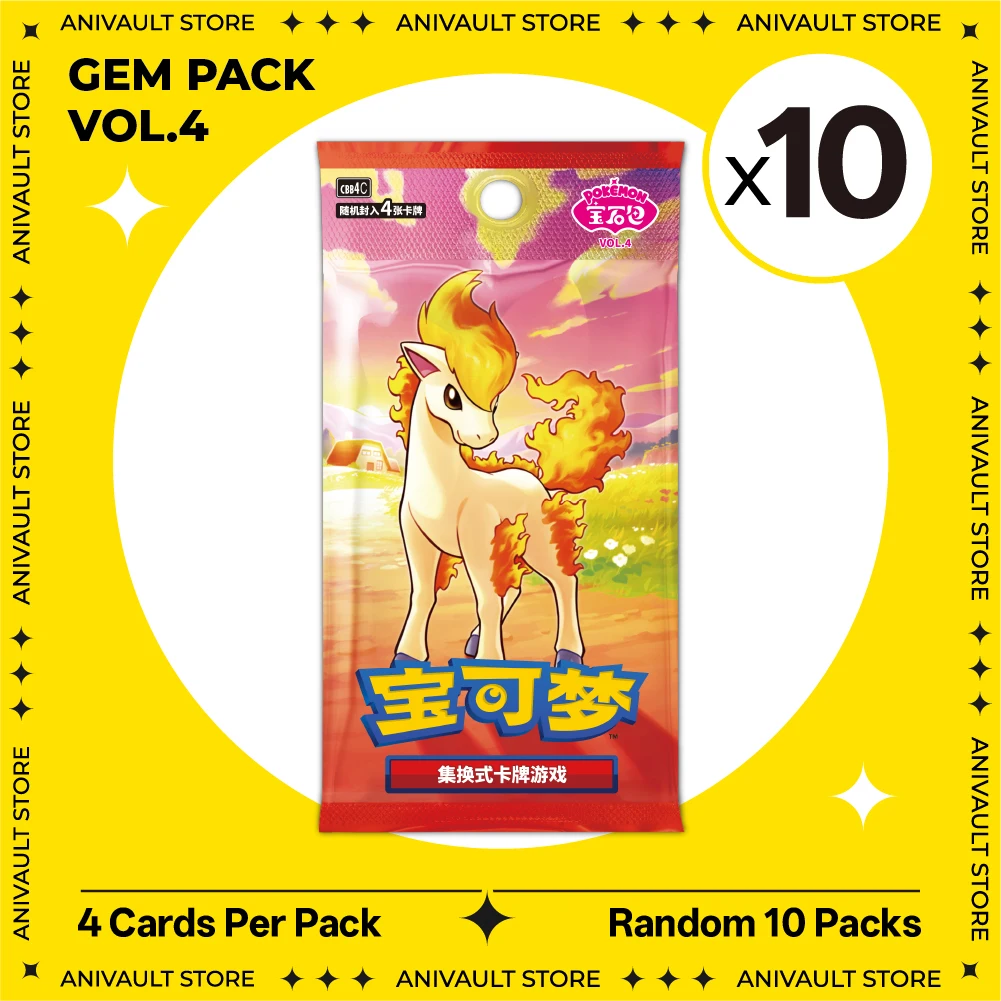 100% Origineel op voorraad Pokémon PTCG Scarlet & Violet Booster Box Gem Pack Vol.1 Vol.2 Vol.3 Vol.4 Vol.5 Collectie Kindercadeaus