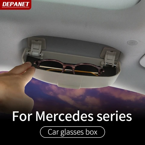 Футляр для очков для Mercedes GLE W166 X166 W167 X167 W176 W177 W117 W118 W205 W206 W212 W213 W223 X156 X157 X247 X253 Аксессуары
