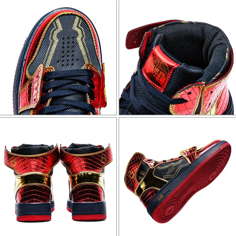 AA 2025 New Venom Spider Man للربيع والخريف، أحذية عالية الجودة للرجال، جميع الأحذية المطابقة ☆ ☆ ☆