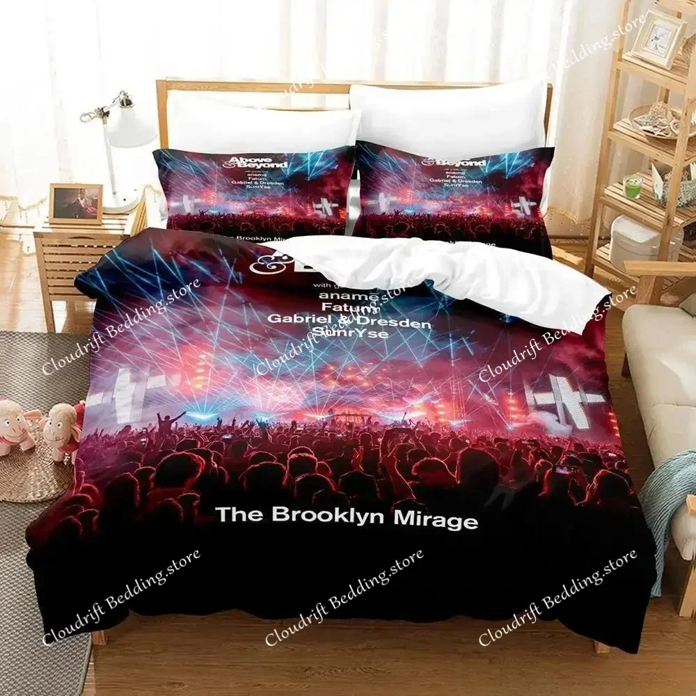 

3d Print Music Band Above Beyond Bedding Set Boys Girls Twin Queen Size Duvet Cover Pillowcase Bed Kids Adult Home Textiles026