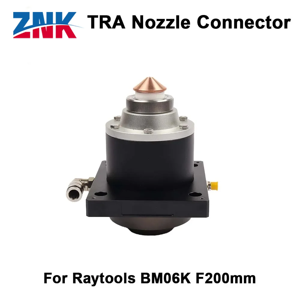 In Stock Laser Capacitor Head BM06K F200 Nozzle Connector TRA F200 120BT1100B for Raytools BM06K Fiber Laser Cutting Head