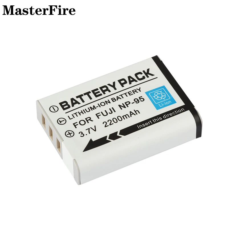 2-10PCS NP-95 NP95 3.7V 2200mah Replacement Camera Battery For Fujifilm Fuji FinePix XF10 X100S X100T X70 X30 X-S1 F30 X100 Cell