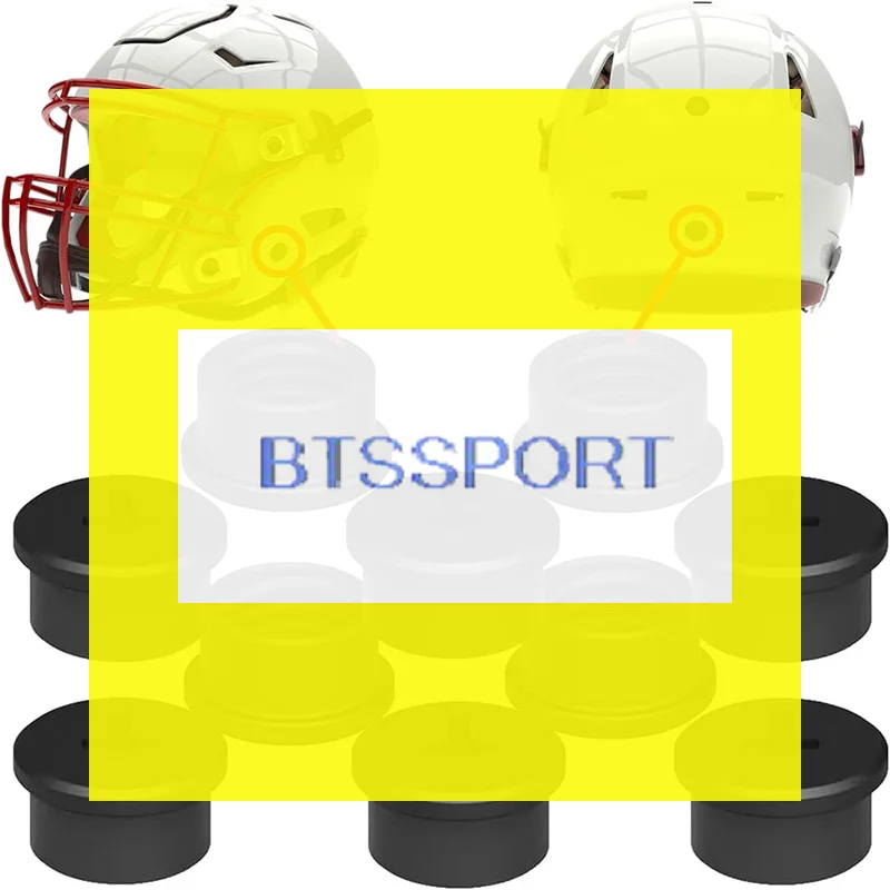 

5/10 шт., винты клапана мочевого пузыря для футбольного шлема, футбольное снаряжение, ударопрочные заглушки с резьбой, фиксатор мочевого пузыря, аксессуары для шлема