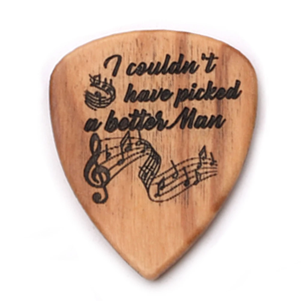 

Guitar Pick Openable Box Durable High Grade Lightweight Storage Case Wooden Holder Guitar Accessories