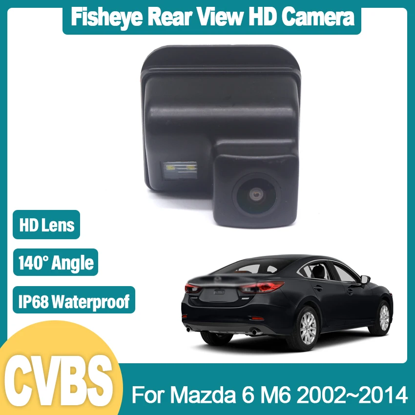 

Rear View Camera For Mazda 6 M6 2002~2012 2013 2014 CCD HD Night Vision Waterproof High quality RCA Reversing Parking Camera