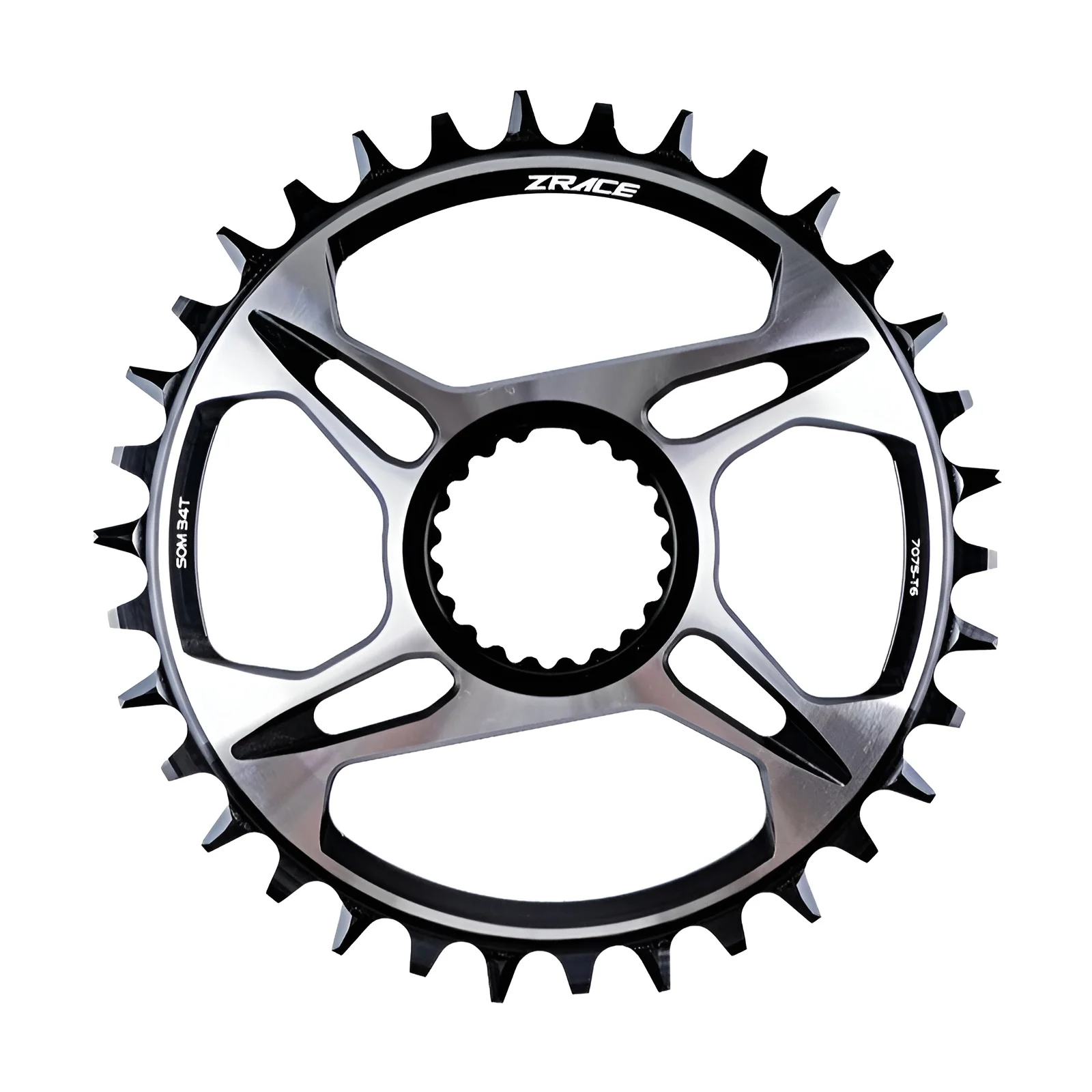 Zrace 12s chainrings 32t/34t/36t/38t 7075al para manivela de montagem direta shimano, FC-M9100 FC-M8100 FC-M7100, SM-CRM95 SM-CRM85 SM-CRM75