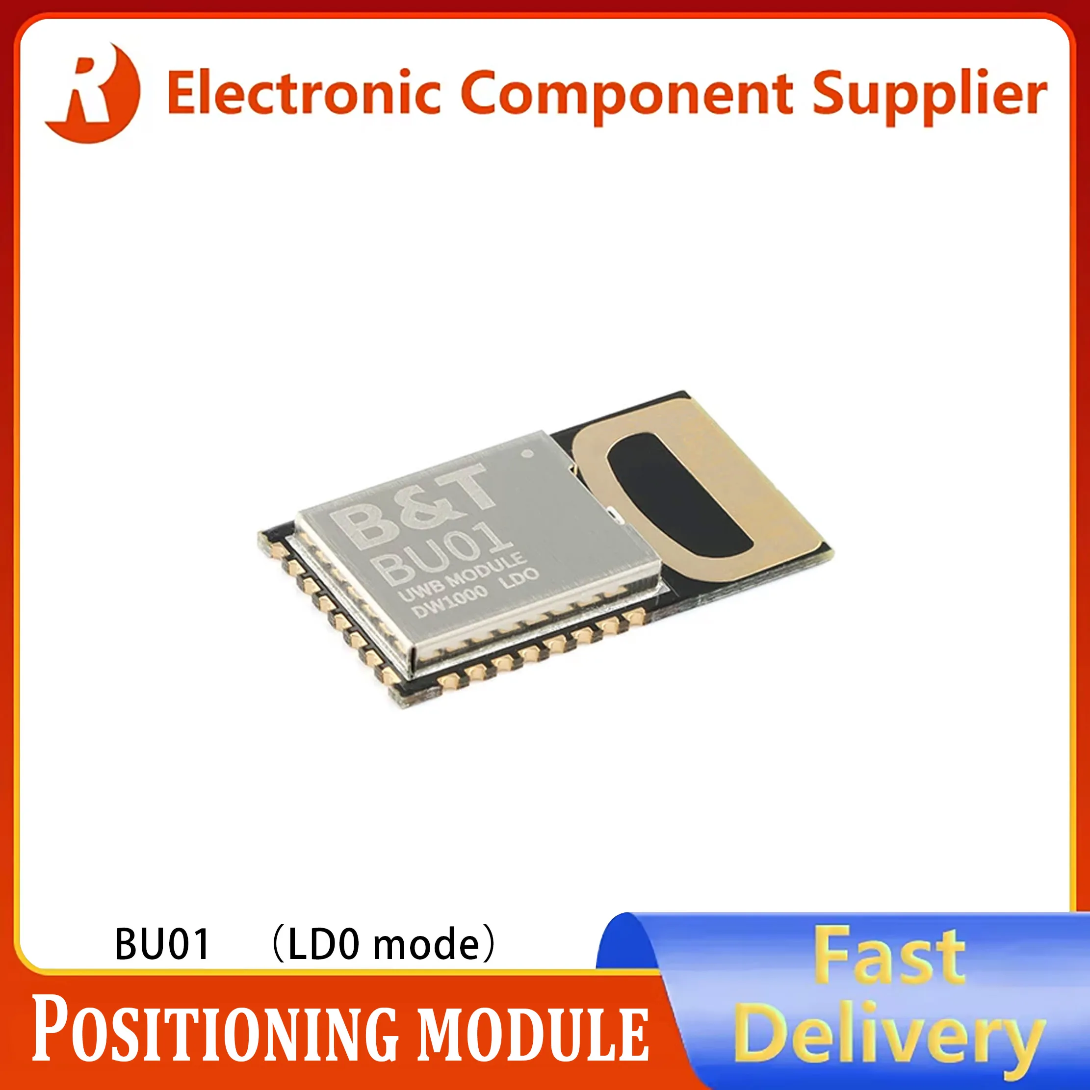 1pcs Original UWB Indoor Positioning Module – Ultra-Wideband Short-Range High-Precision Ranging Module BU01 (LDO Mode)