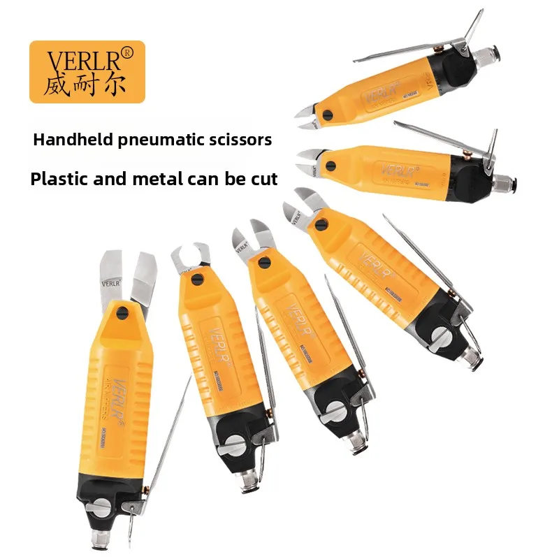Taiwan Wei Nai Er Pneumatic Scissors, Air Scissors, Pneumatic Cutting Pliers, Pneumatic Scissors for Plastic Water-Mouth Cutting, Air Scissors Head