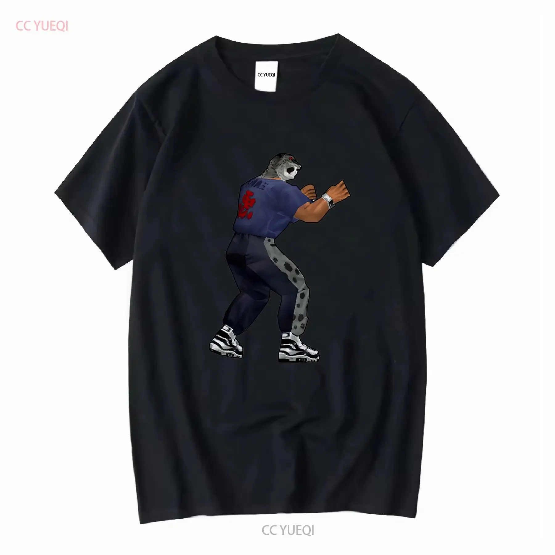 Tekken King Retro Arcade Promo T shirt Bootleg NAMCO Bandai Oldschool Gamer for dad long or short sleeves vintage Washed Casual