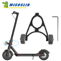 For Ninebot F40 F20 E-Scooter Auxiliary Small Wheel Handstand Inverted Folding Bracket for Xiaomi M365/Pro/Pro2/1S/Mi3/4 Lite