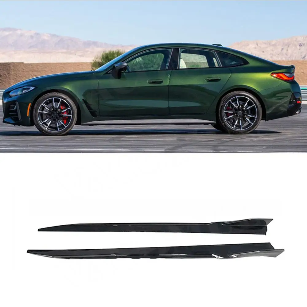 

VACOMUL Carbon Fiber Side Skirts Extension Splitters Lip Wing for BMW 4 Series G22 G23 G26 2021+ Car Accessories Side Skirts