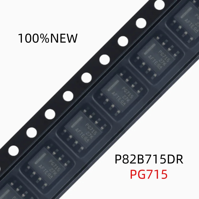 (5Pcs) 100% New P82B715Dr Pg715 Sop-8 Signal Buffer/Repeater/Distributor Chip Ic