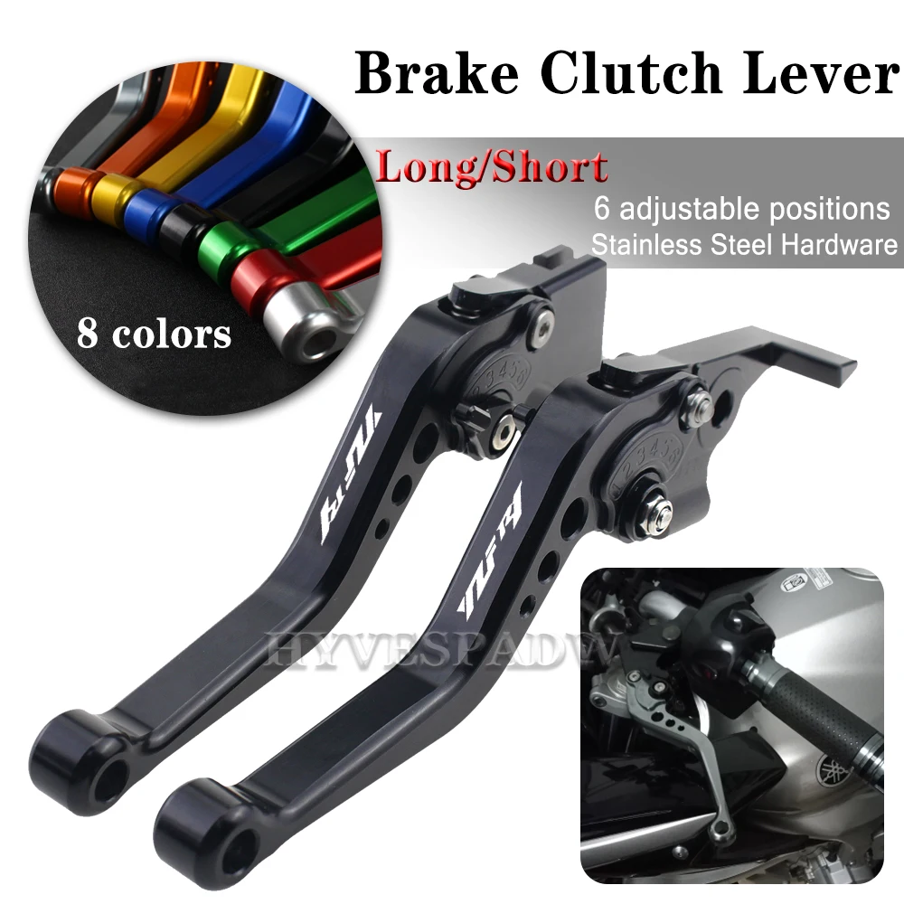 

For YAMAHA YZFR1 YZF R1 2009-2014 Motorcycle Adjustable Handles Lever Short Brake Clutch Levers