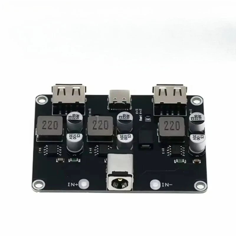 1/3/5PCS  3-way fast charging module, 12V/24V to QC3.0 TYPE-C USB phone charging board, fast charging step-down module