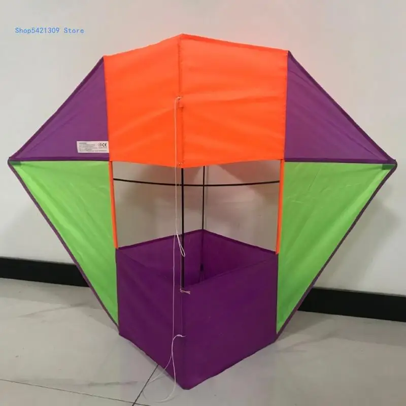 Boîte Cube solide stéréo énorme débutant cerf-volant Cube boîte cerfs-volants pour enfants adultes