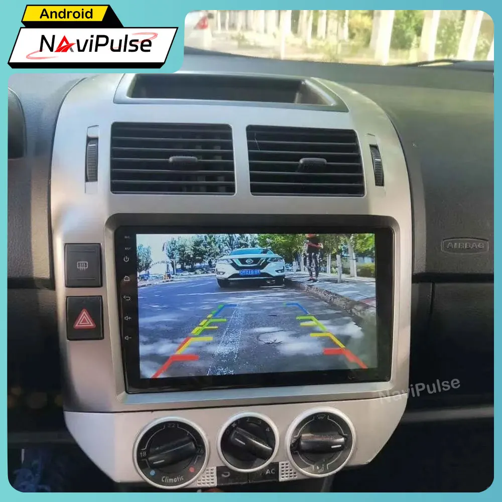 Android 15 Stereo For Volkswagen VW Polo MK4 6Q 9N 9N3 2001 - 2009 Car Radio Multimedia Player Carplay Navigation GPS Navigation