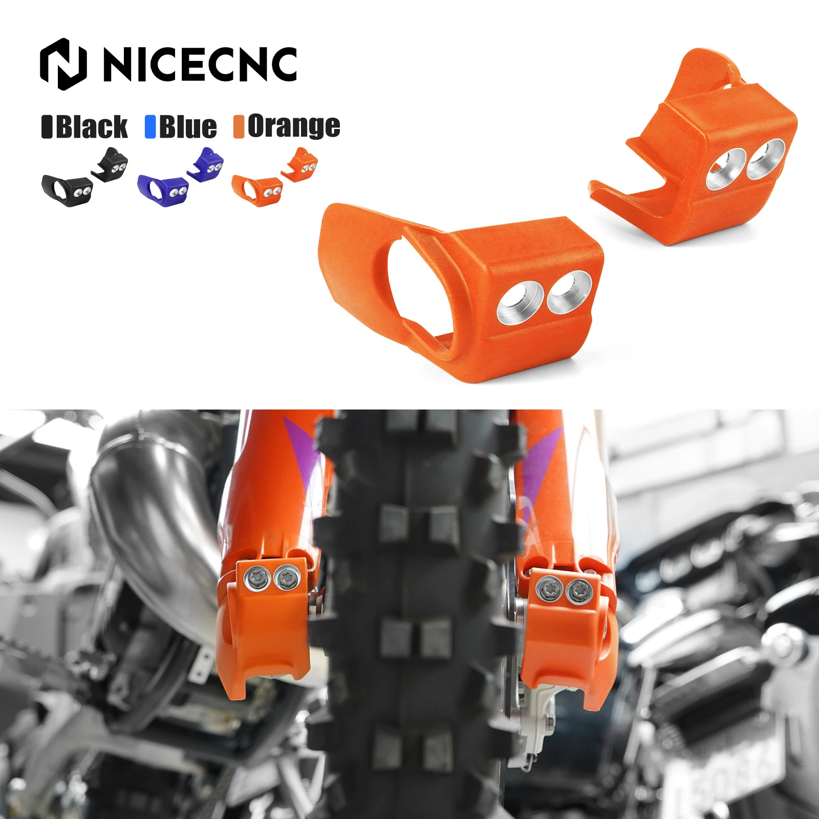 

For KTM EXC 300 2016-2024 EXC 250 EXCF 350 EXC 450 SX 125 SXF 250 SXF 450 XC XCF XCW Front Fork Leg Shoe Guard For GasGas EC 300