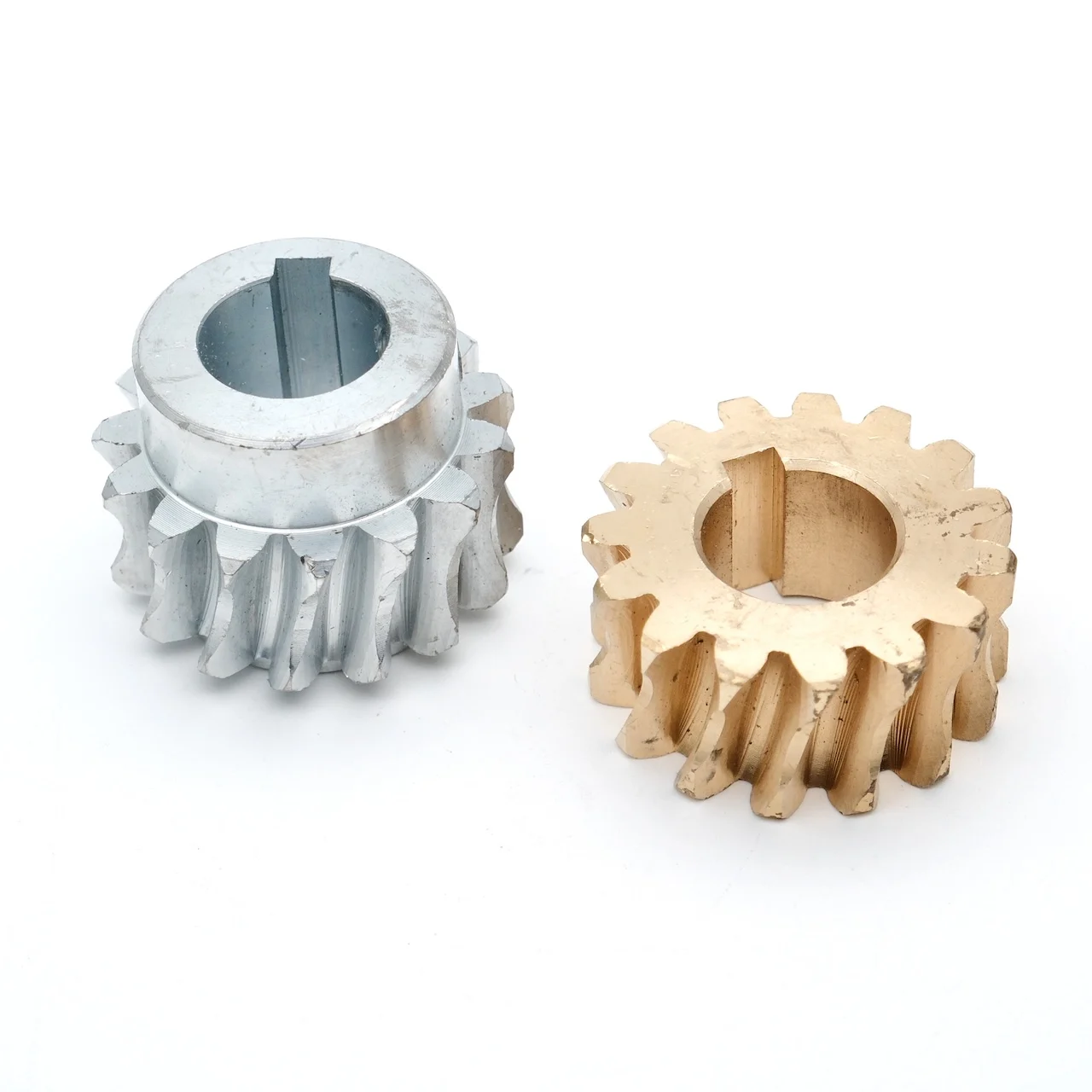 Meat Grinder Repair Parts 15-17 Teeth Worm Gear Copper Aluminum