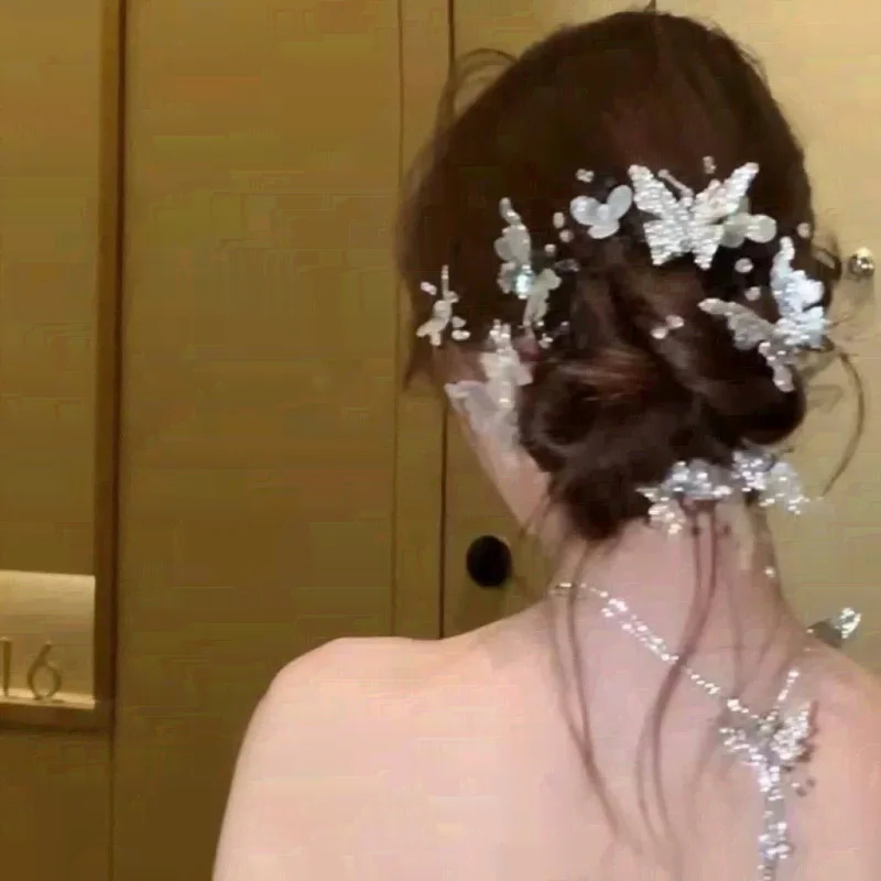 غطاء رأس مطرز لطيف بمظهر شبابي من موري، عصابة رأس ناعمة عالية الجودة، إكسسوارات تصفيف فستان الزفاف