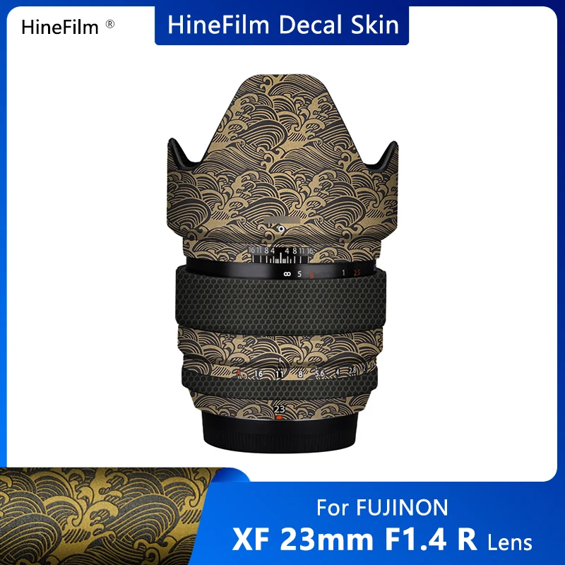 

Fuji XF23F1.4 GEN 1 Lens Decal Skins 23 1.4 Lens Wrap Cover for Fujifilm Fujinion XF23mm F1.4 R LM WR Lens Premium Sticker