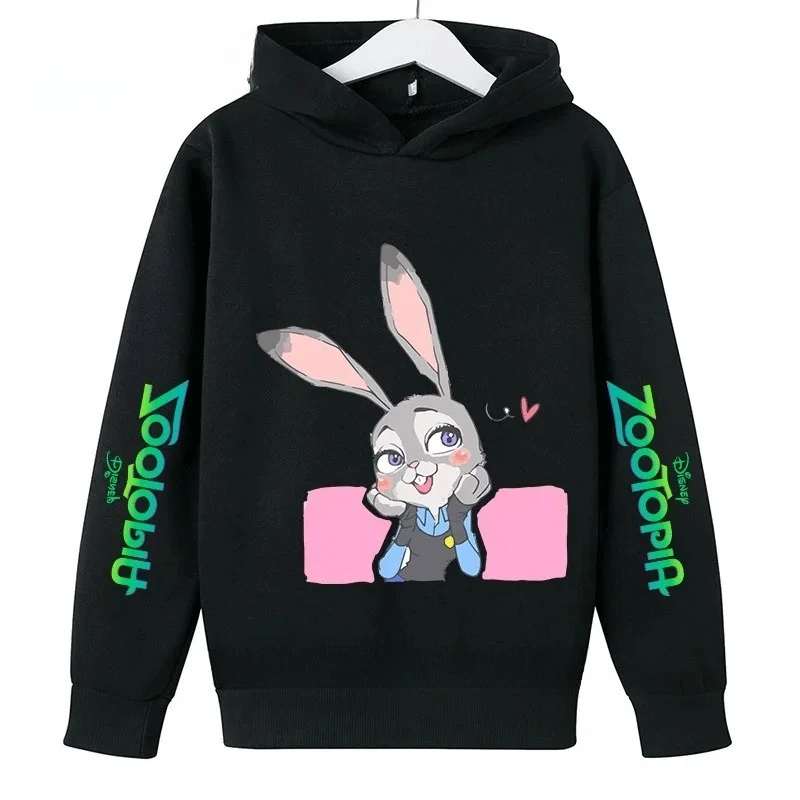 أسود مطبوعة مجنون الحيوان الكرتون مقنعين البلوز سترة فضفاضة مقنعين الرياضة نمط الجلد ودية مريحة النسيج هوديي #3