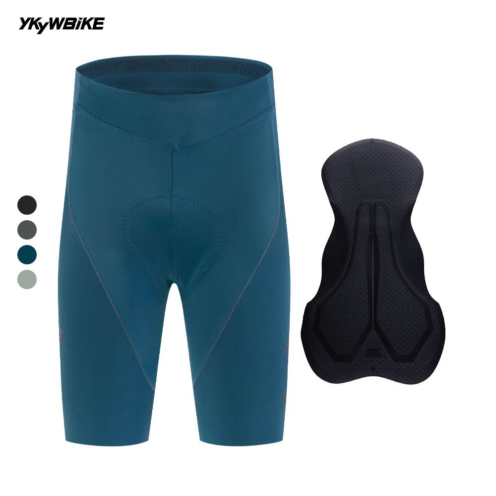 YKYWBIKE Men\'s Cycling Shorts Mountain Road Biking Riding Half Pants Tights Bike Shorts with 6 Hours Padding Bicycle Shorts