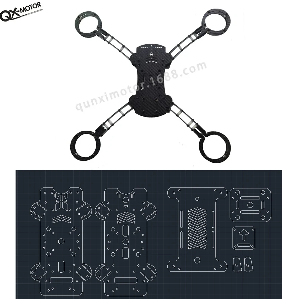 Frame Kit 450Mm Car… - image