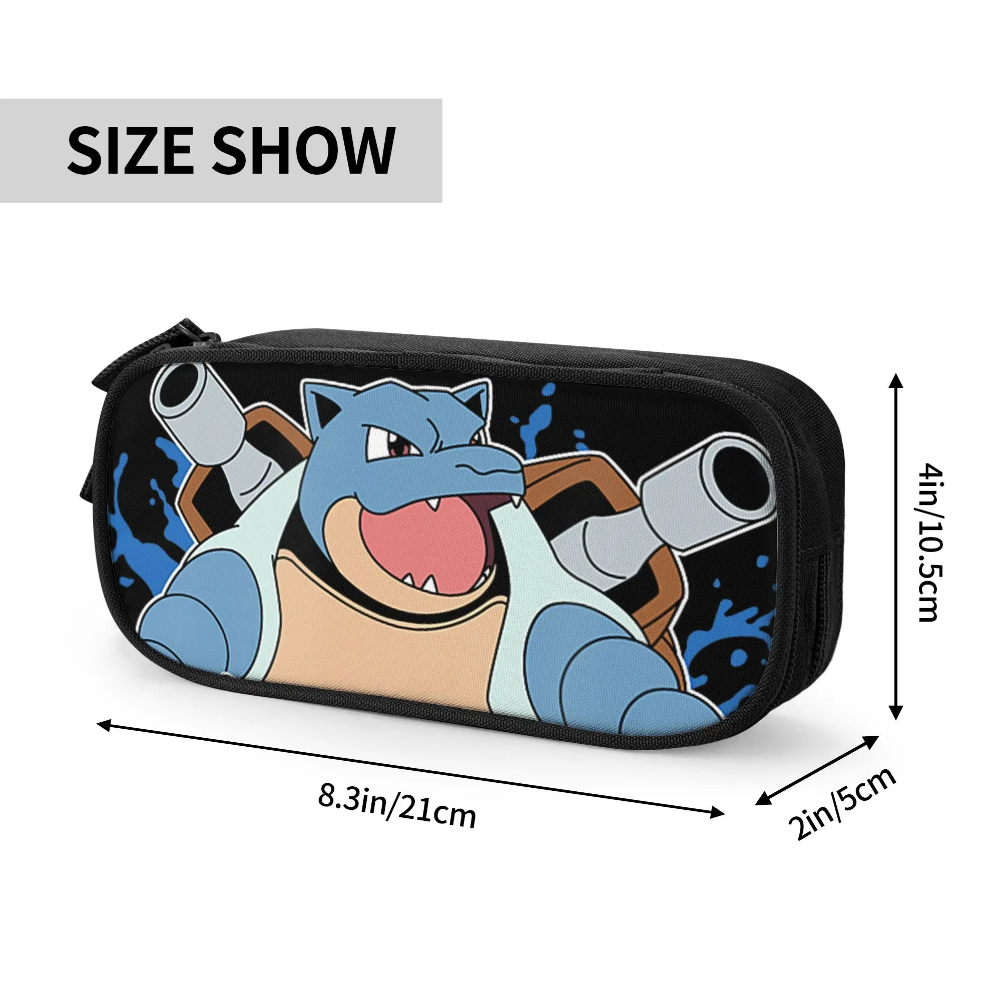 Large Capacity Bags for Child Cartoon Pokemon   Squirtle Evolution  Handheld Study Bag for Boys Gilrs Kids