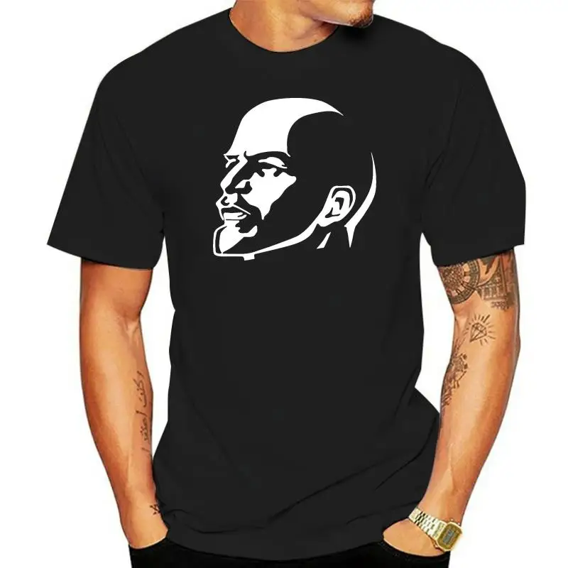 Fashion Stalin Lenin Ussr Communism T Shirt Men Cotton Mens Tshirts Comics Plus Size S-5xl