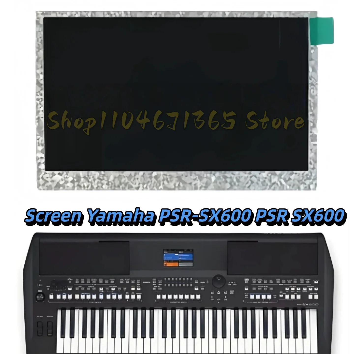 

ЖК-дисплей для электронного синтезатора Yamaha PSR-SX600