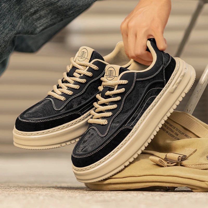 

Новинка весны 2025 года: повседневные кроссовки на резиновой и пластиковой подошве для занятий спортом на открытом воздухе — удобные, мягкие, нескользящие, прочные и T