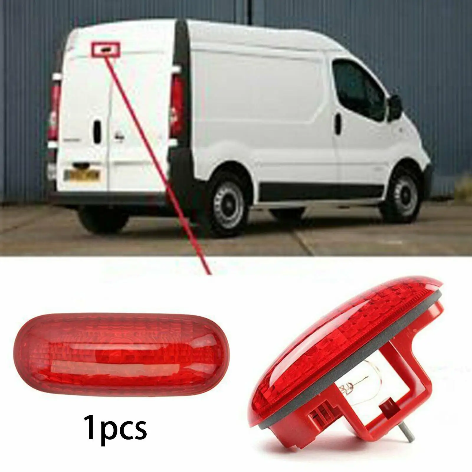 

Third Brake Light Signal Light Water Resistant Warning LED Light Tail Light for Nissan 8200209522 93850108 8200040732 Motorhome