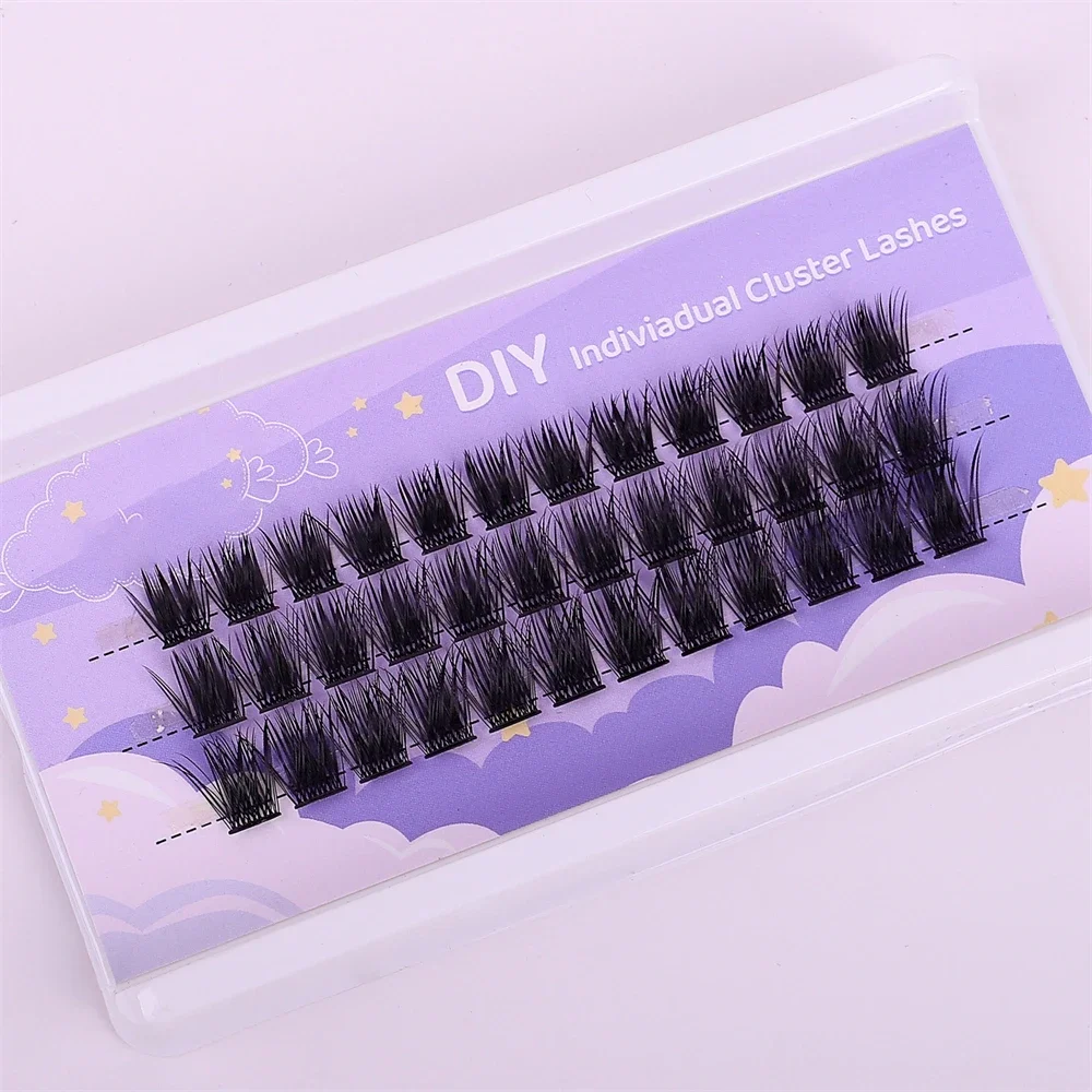 Individual Lashes False Eyelashes Manga Lashes DIY Segmented Eyelash Extension Cluster Lashes Premade Fans Eyelashes,