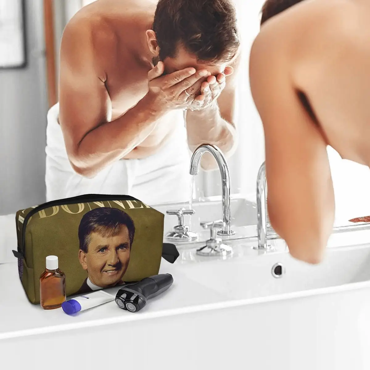 daniel-o'donnell-gold-collection-bolsa-de-maquiagem-organizador-de-cosmeticos-kit-dopp-de-armazenamento-bolsa-de-cosmeticos-de-higiene-pessoal-estojo-de-lapis