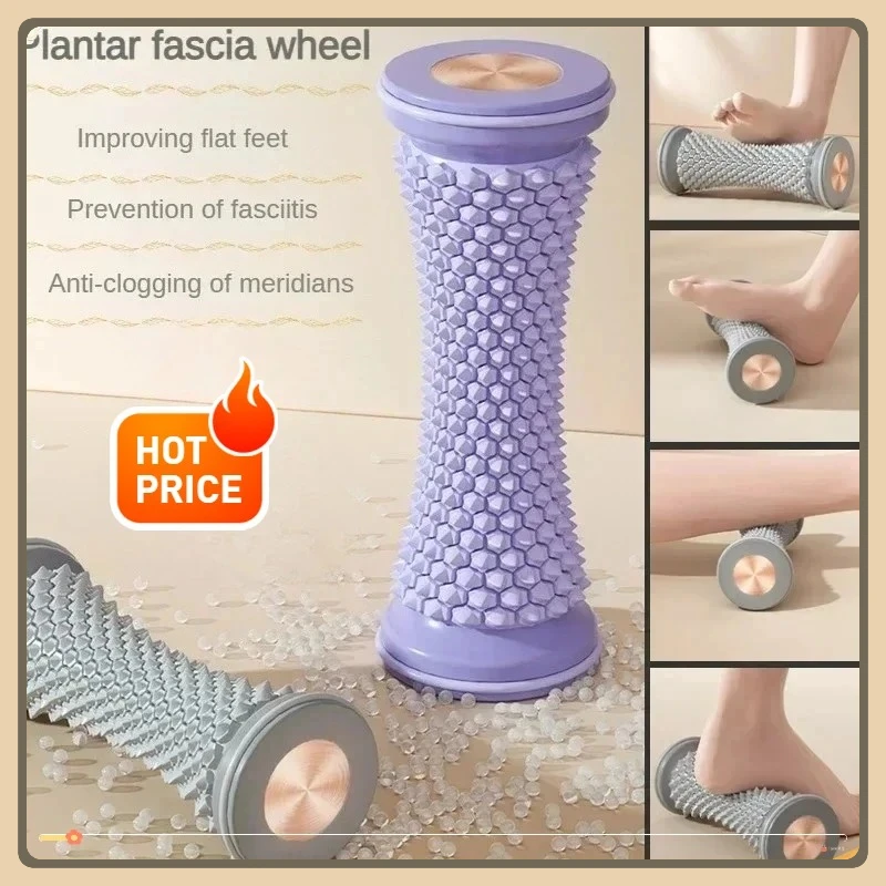 

Popular plastic manual foot massager, massage roller, yoga massage ball, Achilles roller, foot massager.