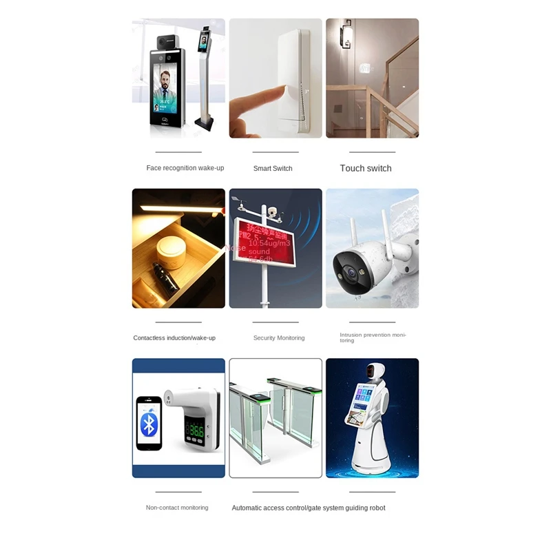 5,8g Mikrowellen-Induktion modul Sensor für den menschlichen Körper Schalter mg5818 Bewegungs melder Sensor für drahtloses Licht