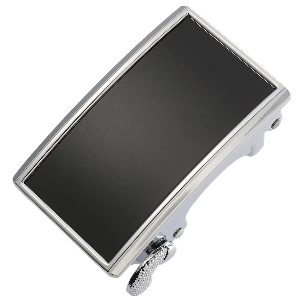 Cabeza de cinturón para hombre con cierre de botón interior automático Cabeza de cintura de cinturón informal, Hebilla de cinturón 3,1 cm