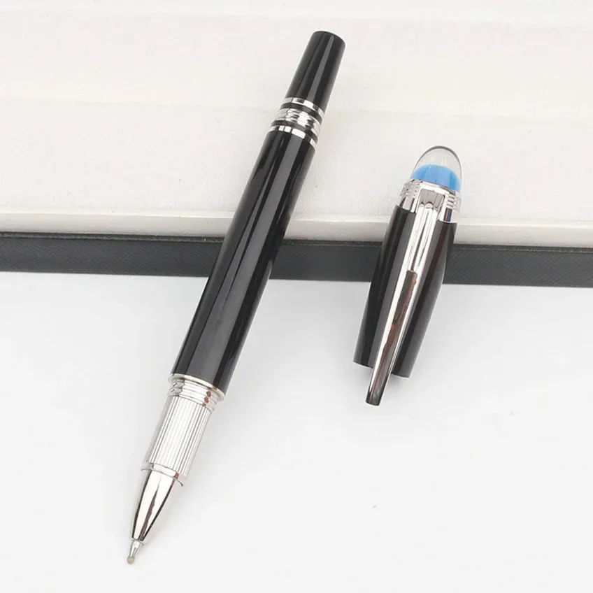 Luxuris Blue Planet Signature MB Ballpoint Rollerball Pen Gel Black Business Designer Fountain Pens for Writing