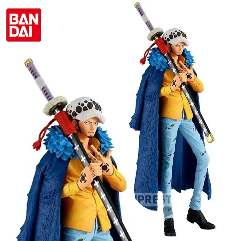 

Bandai оригинальная цельная Аниме Фигурка Trafalgar D. Экшн-фигурка водного права, игрушки для мальчиков и девочек, детские подарки на день рождения