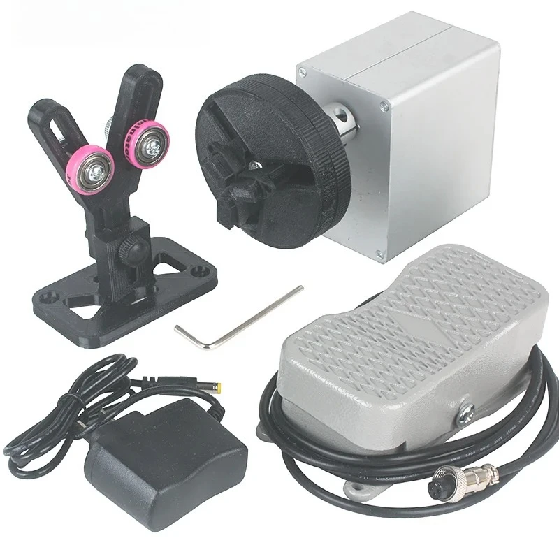 

DIY Fishing Rod Winding Machine Epoxy Resin Rotating Gluing Portable Electric-Drive Building Machine for Lure fishing rod