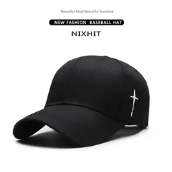 NIXHIT Cross Street Hip Pop Visor Man's Cap Baseball Caps For Men Outdoor Travel Trucker Golf Hiking Fishing Climbing Hat Women