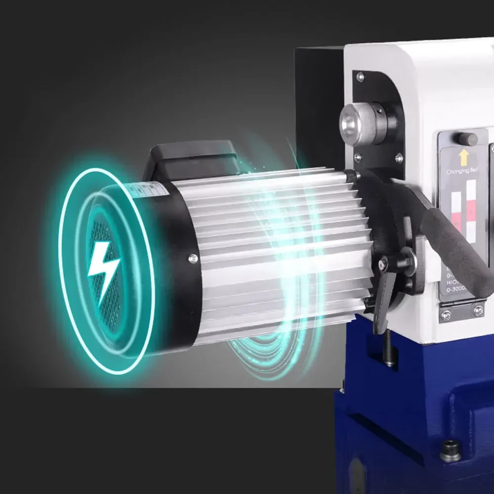 

Woodworking lathe, large floor type machine tool, multifunctional household vertical large wood rotary machine with bracket