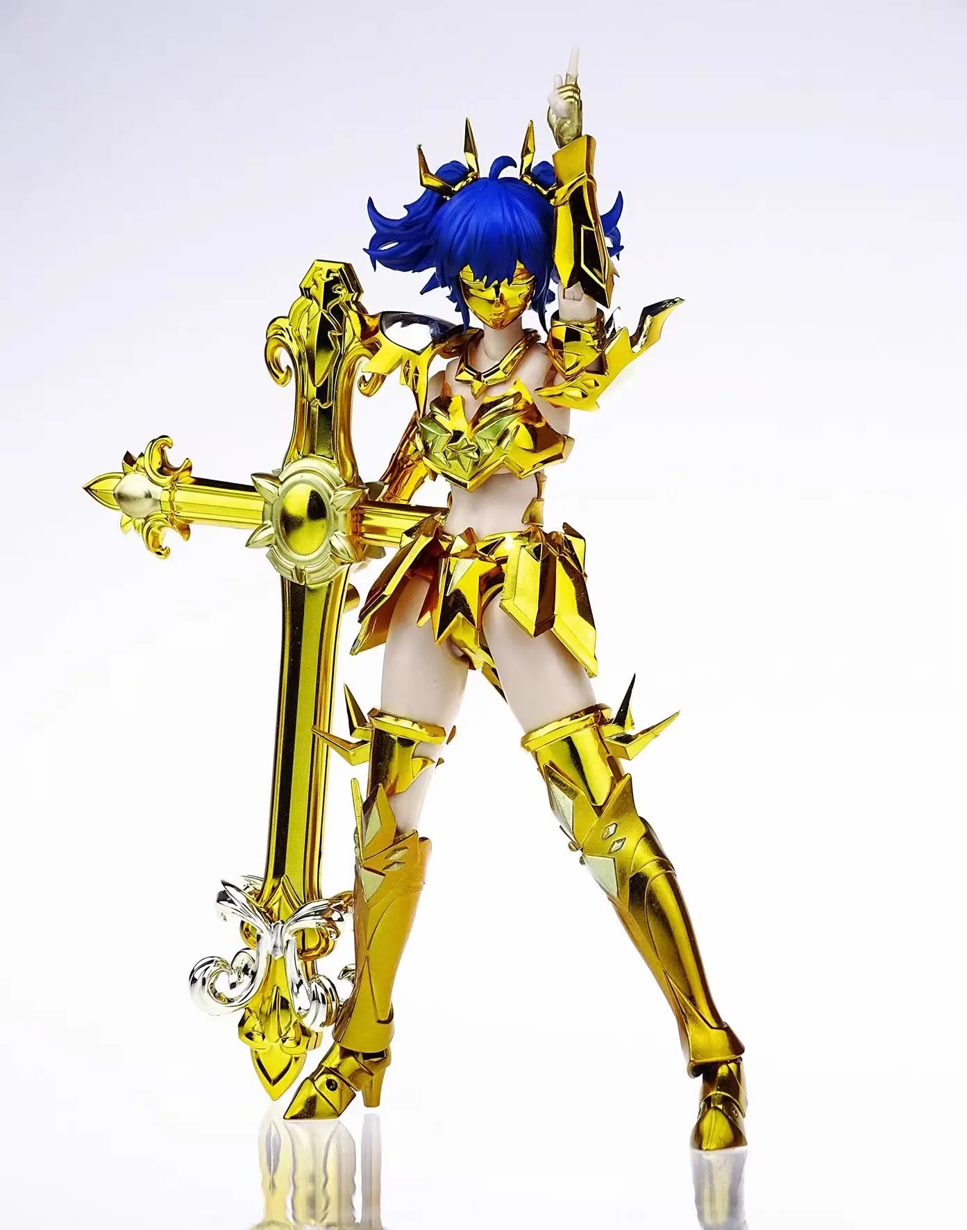 Hot In Voorraad GT Saint Seiya Mythe Doek EX Kanker Pamela Heilige Contract Vrouwelijke Zodiac Ridders Van Action Figure Ko Model